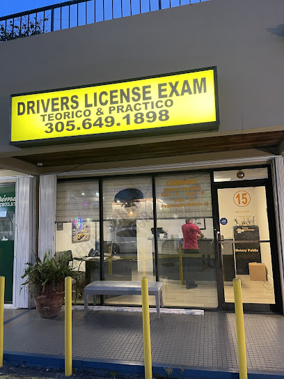 EXAMEN TEORICO Y PRACTICO - TRAFFIC SCHOOL INC